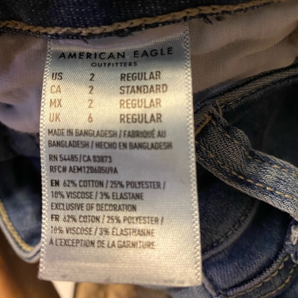 Women’s American Eagle Outfitters Jeans Size 2 - Picture 5 of 6